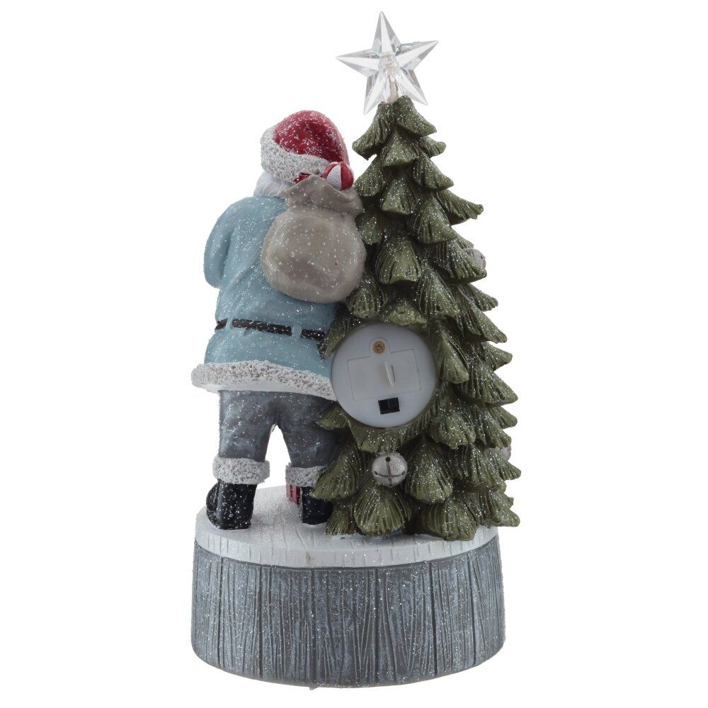 GAEM Фигурка декоративная с музыкой "Новый год" (3xLR44, прилаг.), L12 W11 H22,5 см, 2в.