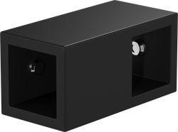 Соединительный элемент STWORKI Берген MV-SB-BL черный матовый