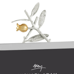 Рамка для фото Michael Aram Pomegranate Silver & Gold (20.3 х 22.9 см)