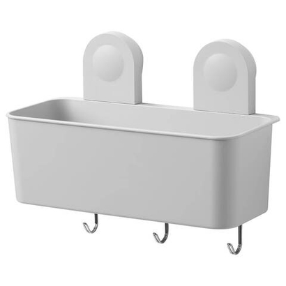 Органайзер для душа с крючком IKEA RANEN (РАНЕН), 26x21 см