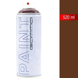 RAL 8017 шоколад акриловая краска аэрозольный баллончик 520мл Gamma Paint РАЛ 8017