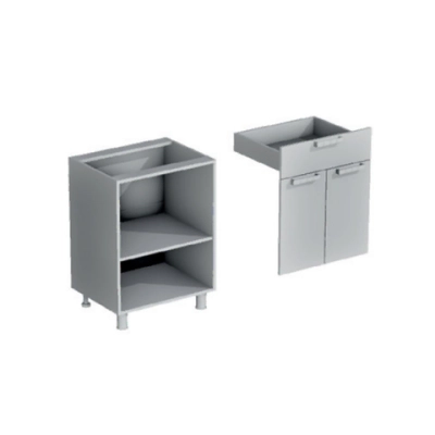 Нижний шкаф Лилия Н1ЯС 600/2