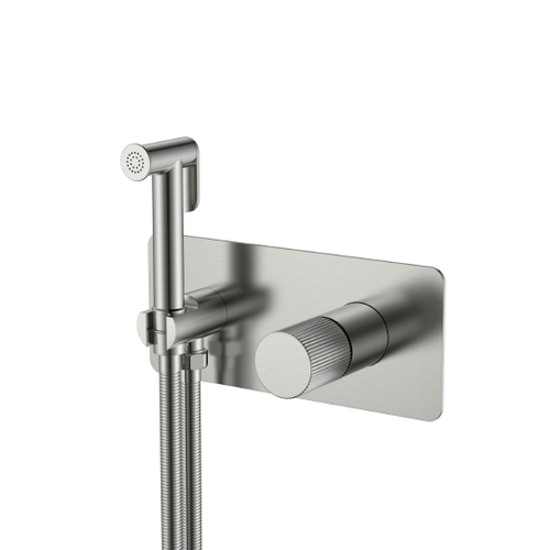 Boheme Смеситель гигиенический STICK NICKEL BRUSH LINEA