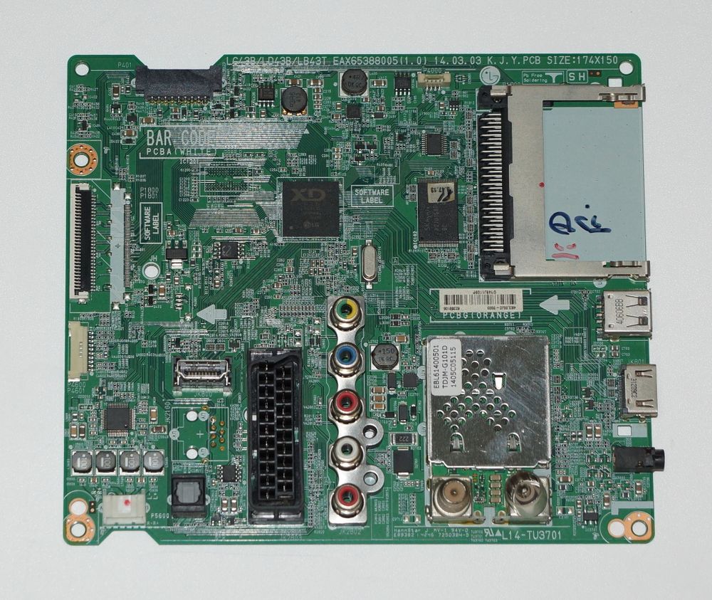 EAX65388005(1.0) EBU62356106 mainboard телевизора LG