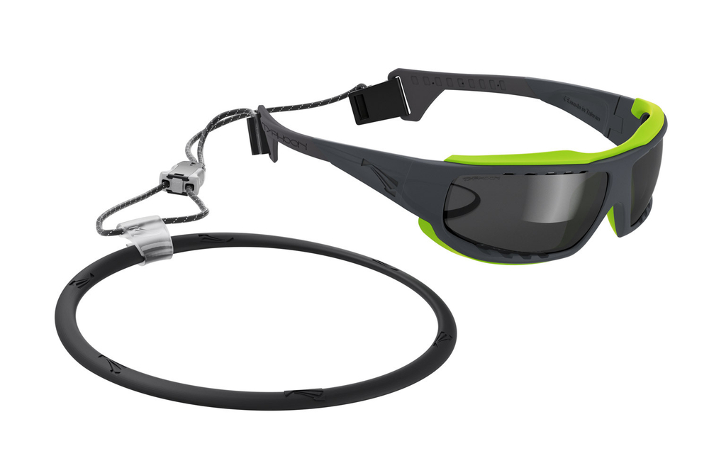 Спортивные очки LiP Typhoon / G Series - Lime / Zeiss / PA Polarized / Methane Smoke