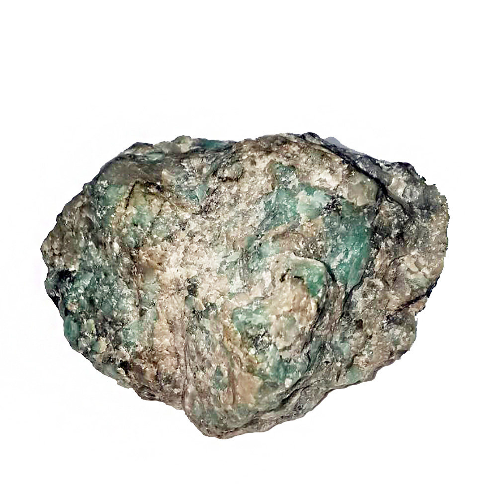 Изумруд(берилл) в породе асс.