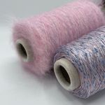 Набор № 79 Вспушеный меринос + Пайетки