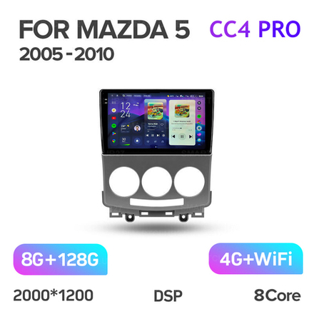 Teyes CC4 Pro 9" для Mazda 5, Premacy 2005-2010