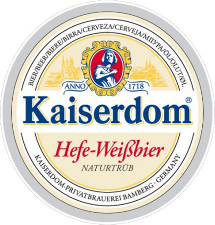 Пиво Кайзердом Нефильтрованное / Kaiserdom Hefe-Weisbier 30л - кег