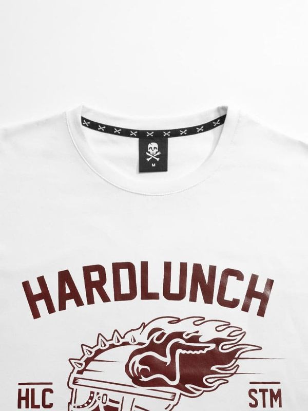 Футболка оверсайз Hot wings белая - фото 13