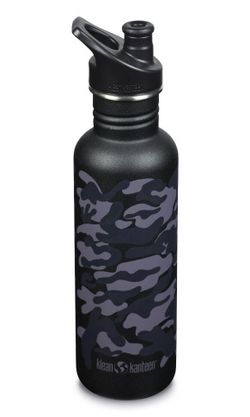 Бутылка Klean Kanteen Classic Sport 27oz (800 мл) Black Camo