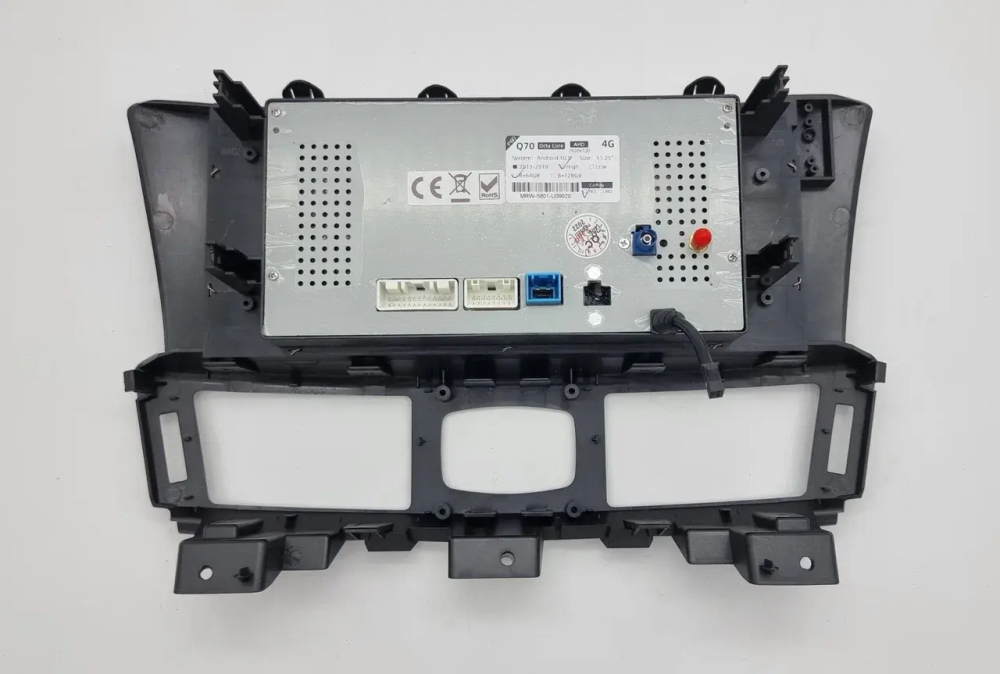 Магнитола для Infiniti Q70, M25, M37 - Carmedia MRW-5801-1 монитор 12.3" на Android 11, 8/64ГБ, Carplay, 4G SIM-слот