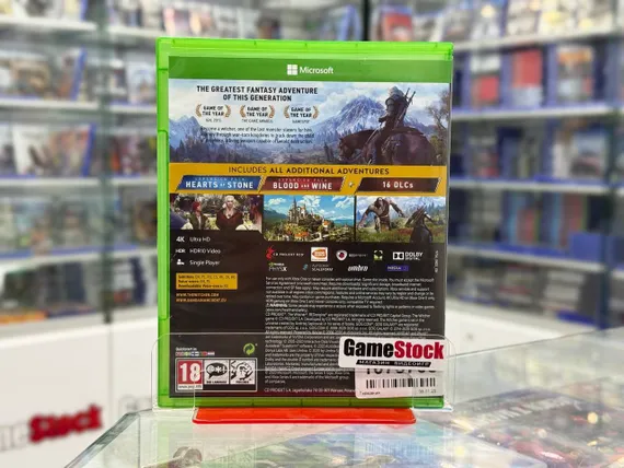 Xbox One/Series X The Witcher 3: Wild Hunt GOTY /Ведьмак 3 Дикая охота Издание Года (Б/У, Русские субтитры)