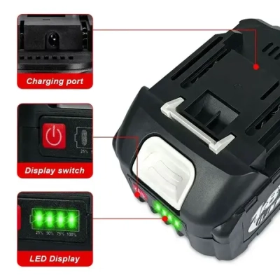 MOORII 21V 9.0Ah литиевая батарея 2шт для наружных электроинструментов, новейший тип батареи