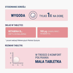 Naturell - Метил-B12 500, 120 таблеток