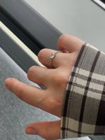 Кольцо-цепочка Oval