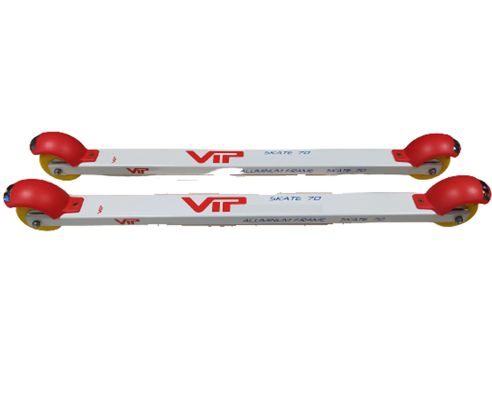 Лыжероллеры VIPSPORT коньковые (тип "START") полиуретан d-70мм