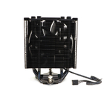 Кулер для процессора TESLA SHADOW SE224, 1х120мм, 800~1800rpm, 4-pin, Al+Cu, черный, 57CFM, 24дБ, 4-PIPE, TDP 210Вт, INTEL 1700/1200/115x/2011/2066, AMD AM5/AM4 (TSL-SE-224-XTS)