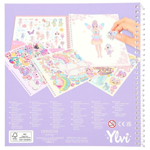 Yivil Dress Me Up Stickerbook