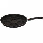 Сковорода «Мрамор» 28 см 7 секции, съемная ручка