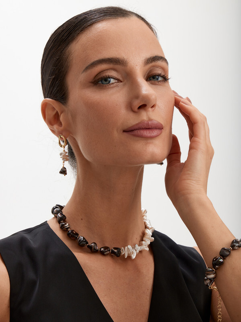 91003259 Колье Selena Pearls