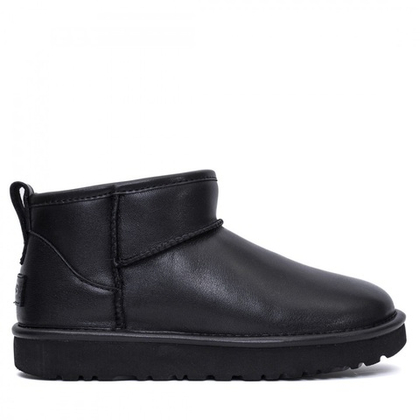 UGG Classic Ultra Mini Leather Black