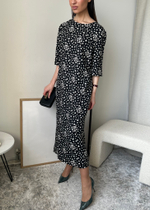 Платье из вискозы Saint Laurent на шелковом подкладе, S