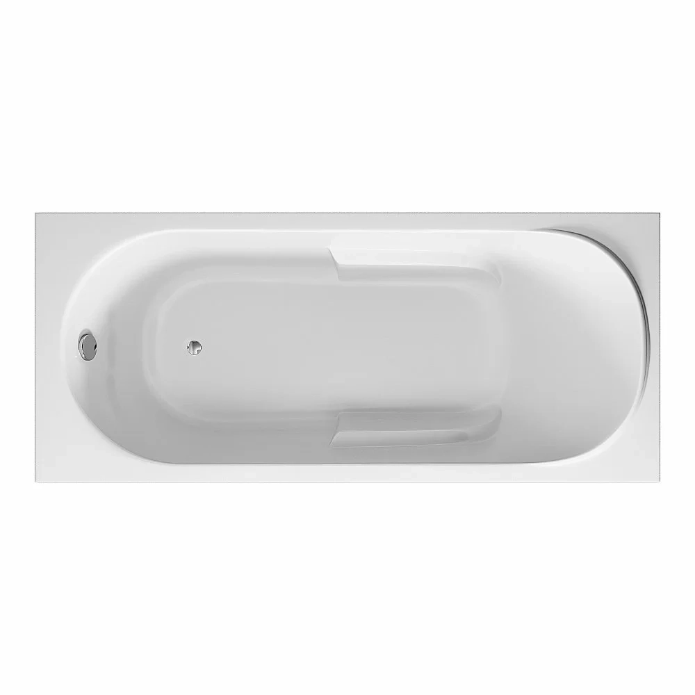 Ванна акриловая Vincea VBT-2A170-FR 170x75 белая с каркасом