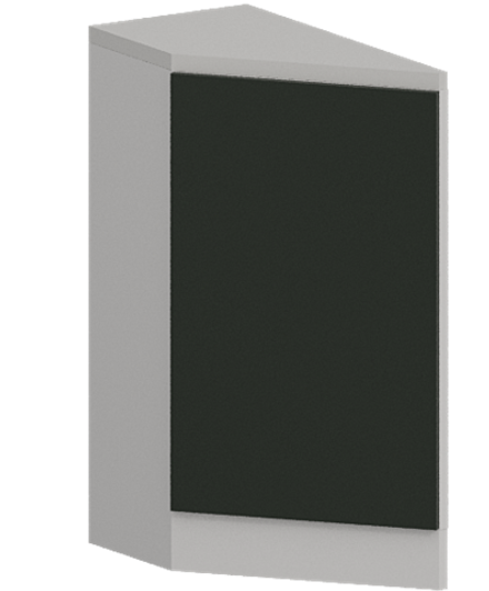 Кухня Модуль ШНТ 300 (левый) Графит / Насыщенно-зеленый