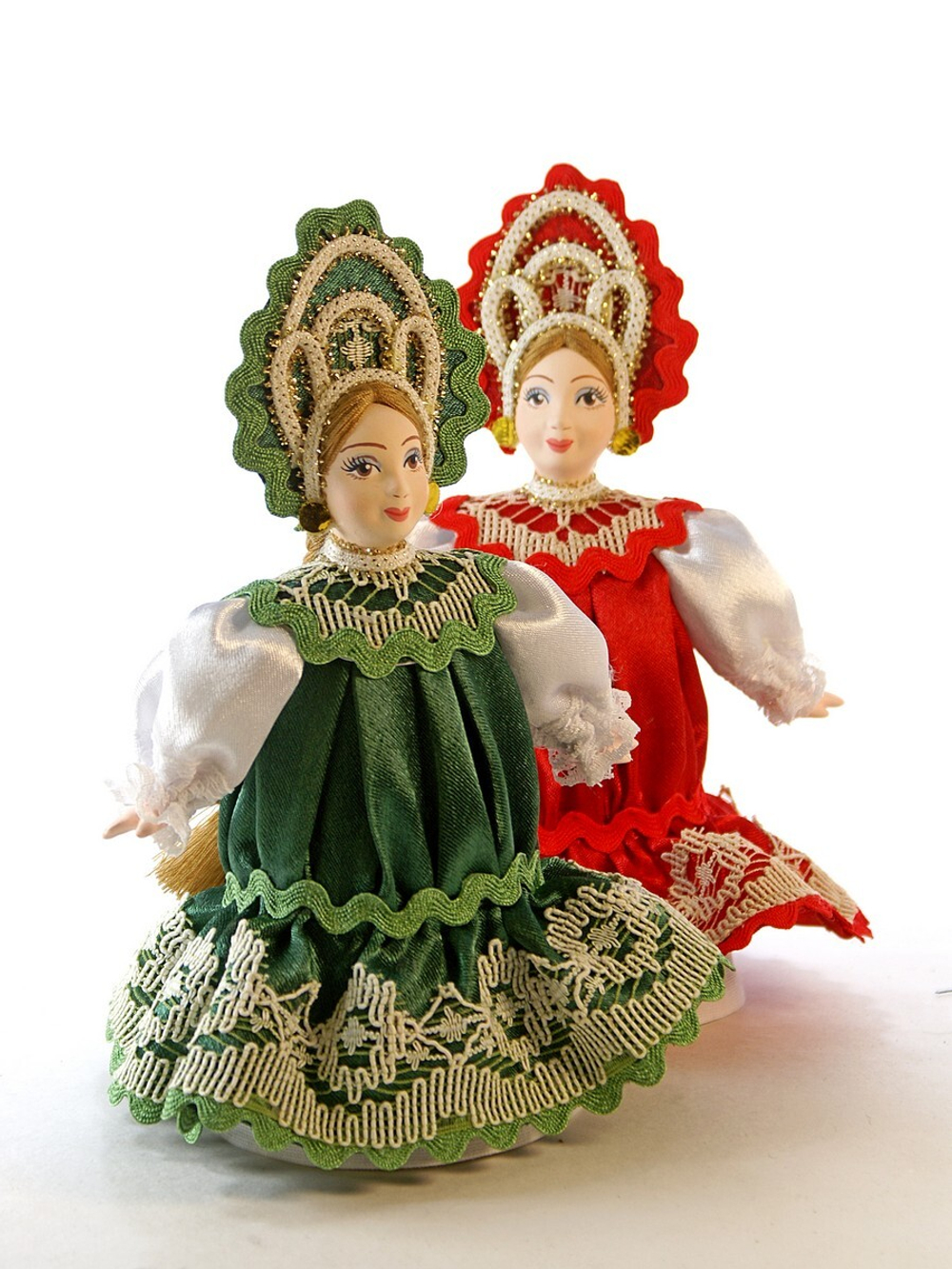 Кукла коллекционная Прасковья в русском костюме