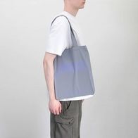 Сумка ANTEATER Shopper, серый/сиреневое лого