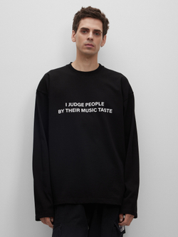 Лонгслив Judge, черный