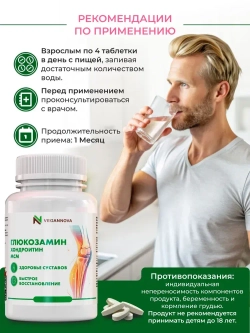Глюкозамин Хондроитин + МСМ 120кап