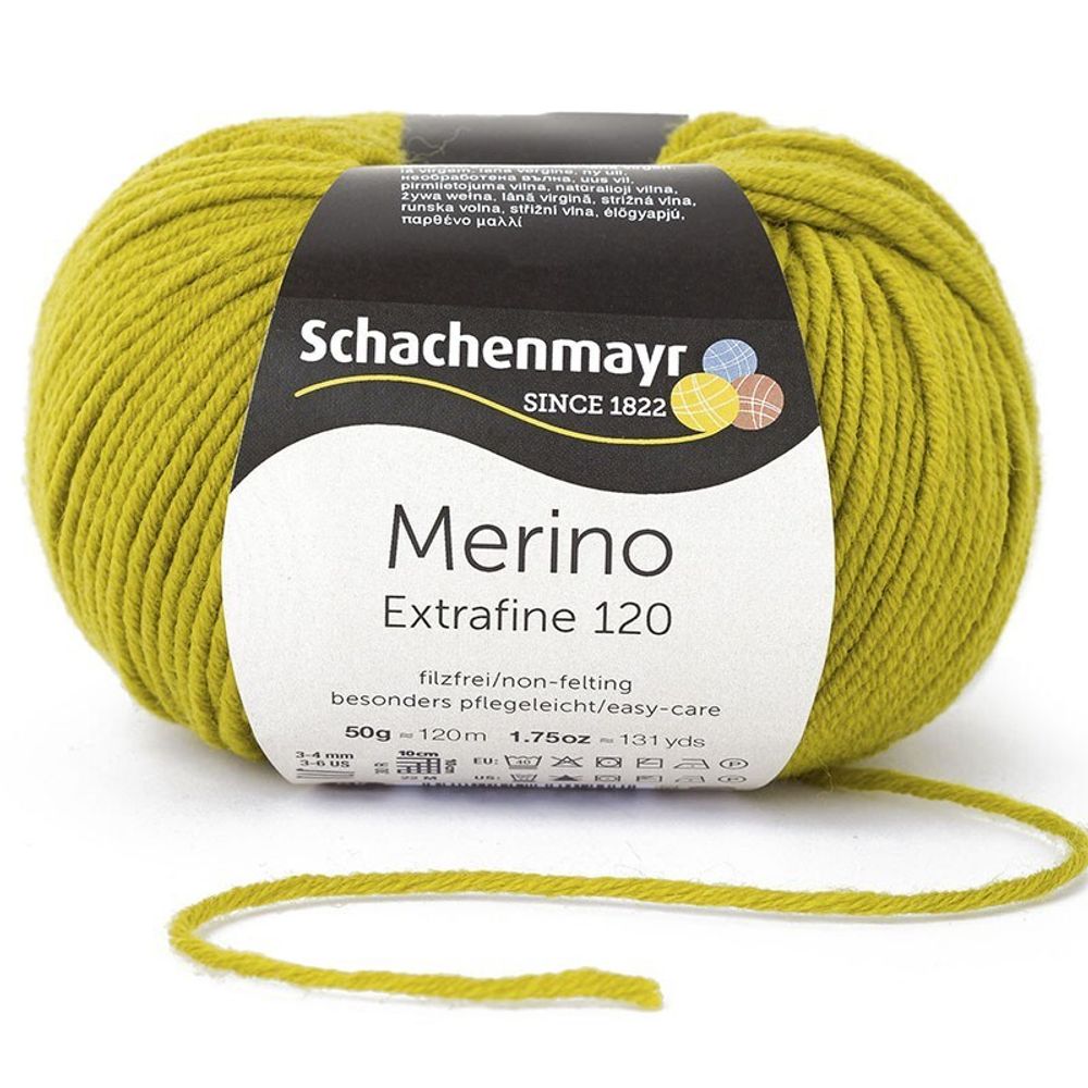 Пряжа Schachenmayr Merino Extrafine 120 (00174)