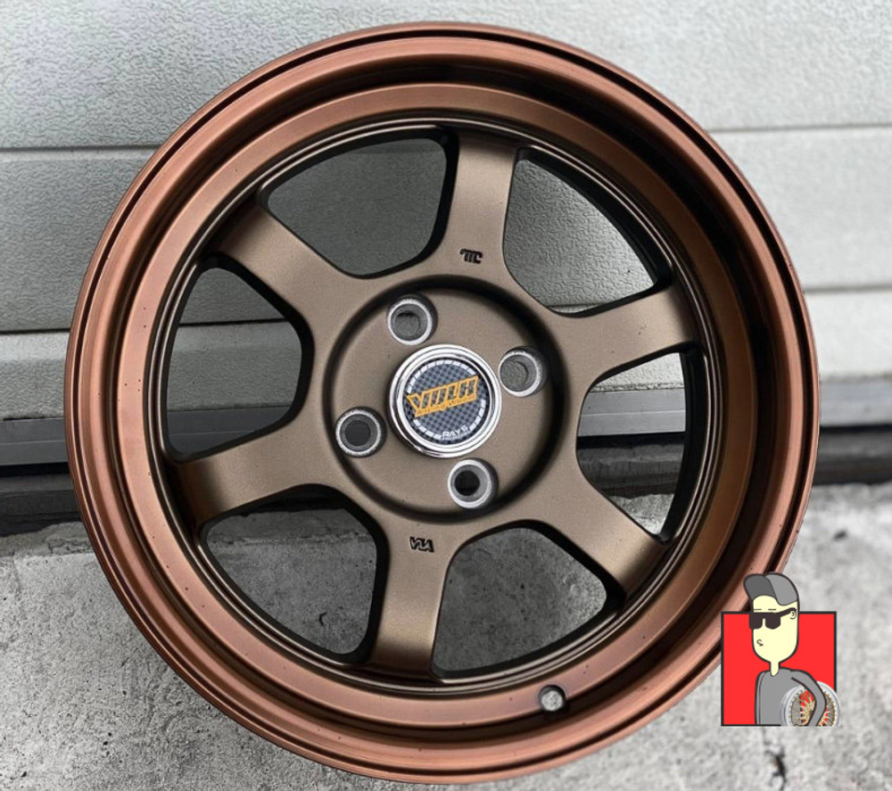 Комплект дисков Rays TE37 15x7 et25 4x100