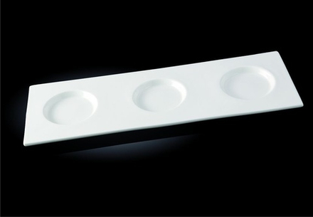 Поднос фарфор 35*12 см. Wilmax /4/24/