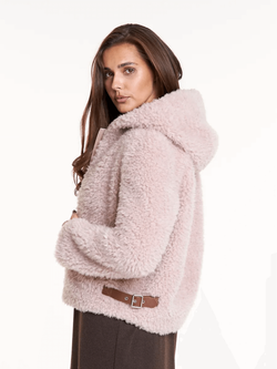 Куртка короткая чебурашка шуба, SilverFox (арт. 1190)