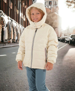 Детская куртка Buba Moncler White