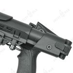 Комплект: Телескопический складной приклад на охотничью Сайгу, Atom, K.Arma