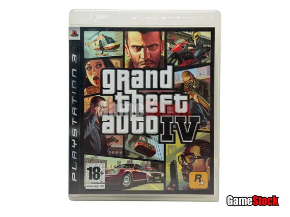 PS3 GTA 4 / IV (Б/У, Английская версия, BLES-00229)