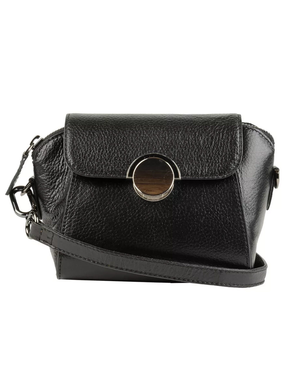 Сумка через плечо кросс-боди кожаная