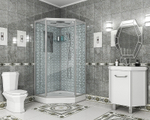 Душевая кабина Niagara Luxe 100x100 NG-7702DW без гидромассажа
