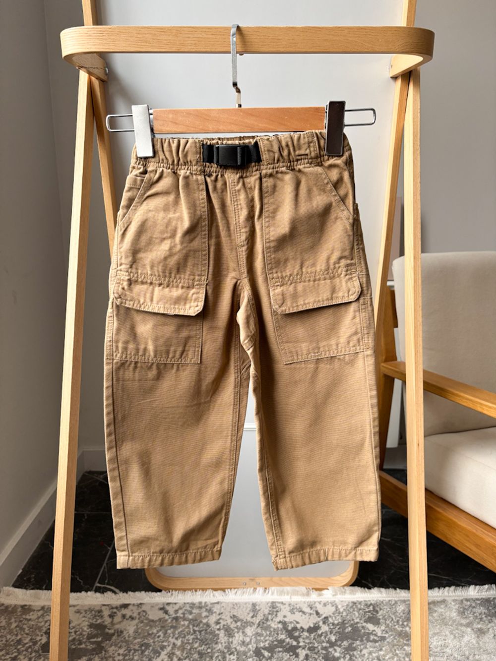 Хлопковые брюки Zara, 110