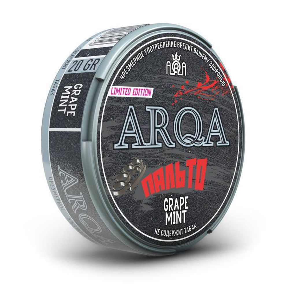 ARQA СЛОВО ПАЦАНА GRAPE MINT (120 МГ) - ПАЛЬТО