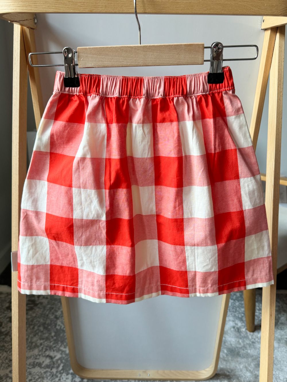 Хлопковая юбка на лямках Tiny Cottons, 116