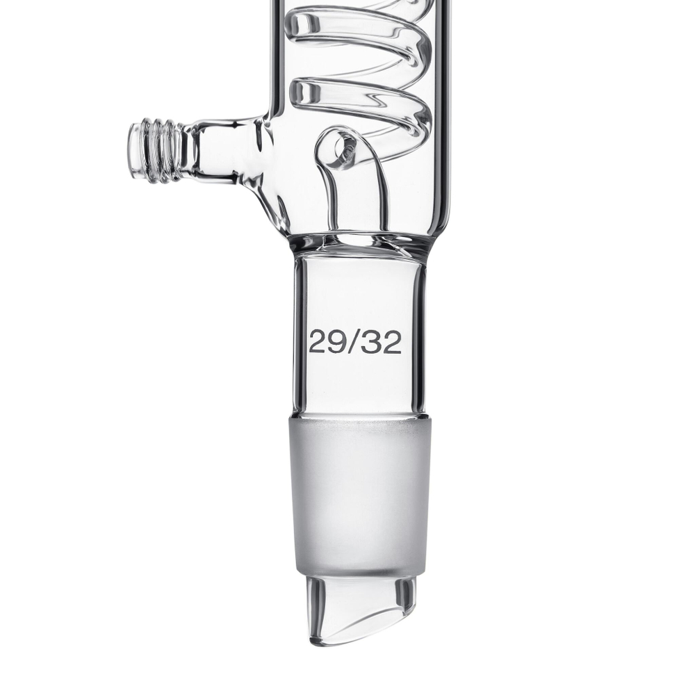 Холодильник спиральный с наружным охлаждением, 500 мм, шлиф 29/32