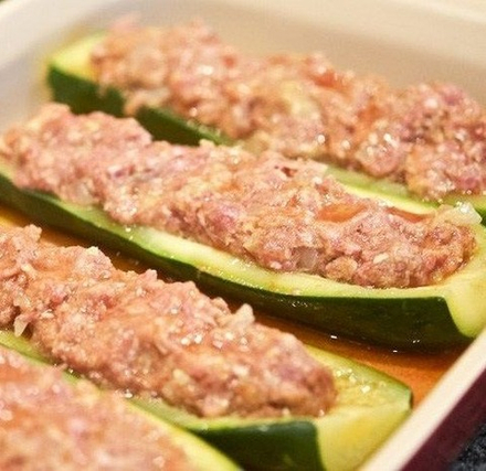 Кабачки фаршированные