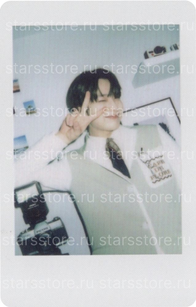 Полароид Sunoo ENHYPEN - 2023 GGU GGU PACKAGE INSTANT PHOTO SET