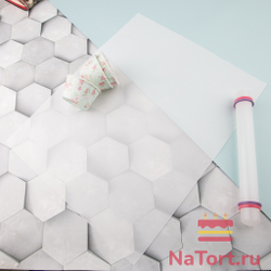 Лист для выпечки многоразовый (Цвет молочный), 40x30