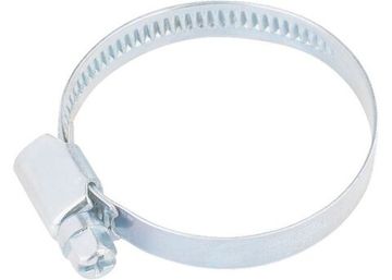 Хомуты нержав. сталь, стандартное болтовое крепление 10-16мм, ширина 9 мм, 100 шт. Сибртех 47577